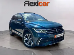 Azul Usado 2021 VW Tiguan R-line SUV | 27.990 € (Precio justo)