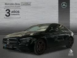 Negro Usado 2024 Mercedes A180 AMG line Berlina | 32.990 € (Precio justo)