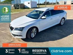 Blanco Usado 2015 Skoda Superb LAURIN & KLEMENT Familiar | 12.690 € (Super precio)