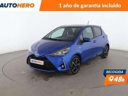 Azul Usado 2018 Toyota Yaris Hybrid Berlina | 13.099 € (Precio justo)