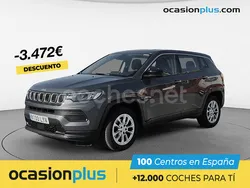 Gris Usado 2022 Jeep Compass Longitude SUV | 21.370 € (Precio justo)