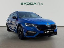 Azul Usado 2024 Skoda Octavia RS Familiar | 39.990 € (Un poco caro)