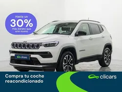 Blanco Usado 2023 Jeep Compass Limited SUV | 28.990 € (Un poco caro)