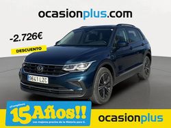 Azul Usado 2022 VW Tiguan Life SUV | 29.990 € (Precio justo)