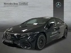 Verde Usado 2023 Mercedes EQS580 AMG line SUV | 110.000 €