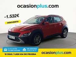 Rojo Usado 2021 Hyundai Kona SUV | 16.860 € (Precio justo)