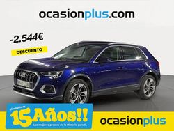 Azul Usado 2021 Audi Q3 Advanced Plus SUV | 27.990 € (Precio justo)