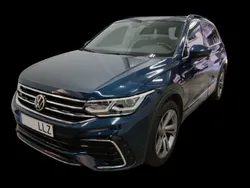 Azul Usado 2020 VW Tiguan R-line SUV | 30.290 € (Precio justo)