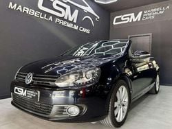 Negro Usado 2012 VW Golf Cabriolet Descapotable | 14.990 € (Precio justo)