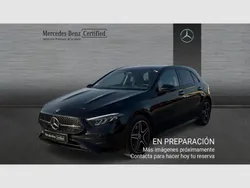Negro Usado 2024 Mercedes A250 AMG line Berlina | 34.990 € (Buen precio)