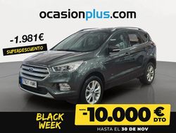 Gris Usado 2018 Ford Kuga Titanium SUV | 16.190 € (Precio justo)