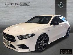 Blanco Usado 2021 Mercedes A200 AMG line Berlina | 28.900 € (Precio justo)
