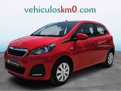 Rojo Usado 2021 Peugeot 108 Active | 7900 € (Super precio)