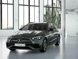 Gris Nuevo 2025 Mercedes C220 Familiar | 56.700 € (Precio justo)