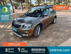 Marrón Usado 2015 Skoda Yeti Ambition SUV | 7490 € (Buen precio)