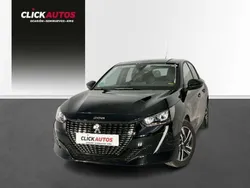 Negro Usado 2022 Peugeot 208 Allure Utilitario | 12.450 € (Precio justo)