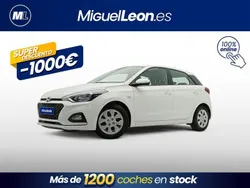Blanco Usado 2021 Hyundai i20 Berlina | 12.985 € (Precio justo)