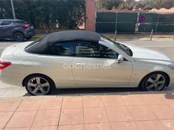 Blanco Usado 2010 Mercedes E200 Avantgarde Descapotable | 18.600 € (Un poco caro)