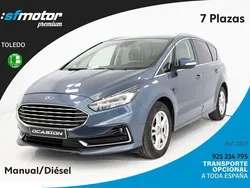 Azul Usado 2019 Ford S-MAX Titanium Monovolumen | 14.500 € (Precio justo)