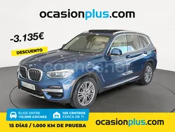 Azul Usado 2021 BMW X3 SUV | 34.490 € (Precio justo)