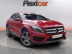 Rojo Usado 2016 Mercedes GLA220 AMG line SUV | 18.890 € (Precio justo)