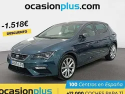 Azul Usado 2020 Seat Leon ST FR Familiar | 15.182 € (Precio justo)
