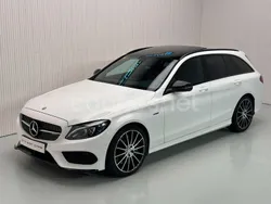Blanco Usado 2017 Mercedes C450 AMG AMG Familiar | 32.900 €