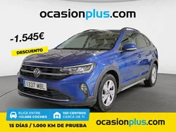 Azul Usado 2022 VW Taigo Life SUV | 17.000 € (Precio justo)