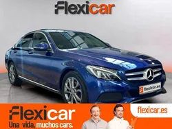 Azul Usado 2018 Mercedes C220 Berlina | 24.790 € (Precio justo)