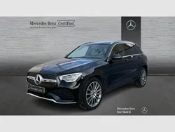 Negro Usado 2021 Mercedes GLC220 AMG line SUV | 39.990 € (Precio justo)