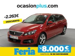 Rojo Usado 2020 Peugeot 308 Allure Familiar | 13.900 € (Precio justo)