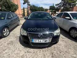 Negro Usado 2007 VW Eos Descapotable | 5000 €