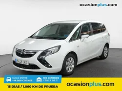 Blanco Usado 2015 Opel Zafira Expression Monovolumen | 12.400 € (Un poco caro)
