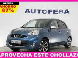 Azul Usado 2015 Nissan Micra N-TEC Utilitario | 8450 € (Precio justo)