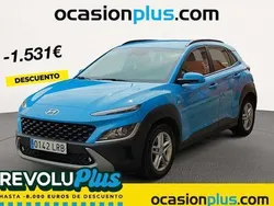 Azul Usado 2021 Hyundai Kona SUV | 15.319 € (Precio justo)