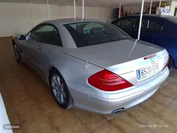 Gris plata negro Usado 2004 Mercedes SL350 Descapotable | 14.000 € (Super precio)