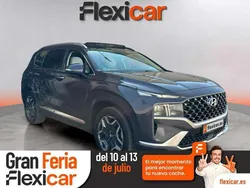 Azul Usado 2021 Hyundai Santa Fe Style SUV | 27.390 € (Buen precio)