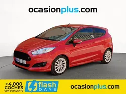 Rojo Usado 2015 Ford Fiesta Sport Utilitario | 9500 € (Un poco caro)