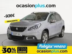 Gris Usado 2018 Peugeot 2008 Style SUV | 10.300 € (Precio justo)
