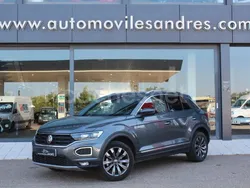 Gris / plata Usado 2021 VW T-Roc Sportline SUV | 23.900 € (Precio justo)