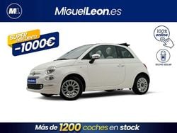 Blanco Usado 2022 Fiat 500 Dolcevita Descapotable | 10.985 € (Precio justo)