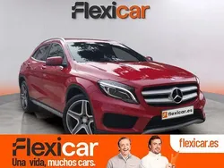 Rojo Usado 2016 Mercedes GLA220 AMG line SUV | 20.990 € (Precio justo)