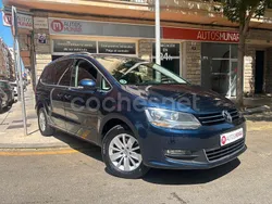 Azul Usado 2012 VW Sharan Advance Monovolumen | 9999 € (Un poco caro)