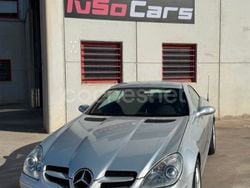 Gris / plata Usado 2004 Mercedes SLK200 Descapotable | 10.490 € (Precio justo)