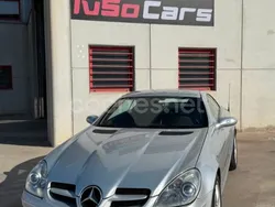 Gris / plata Usado 2004 Mercedes SLK200 Descapotable | 10.990 € (Precio justo)