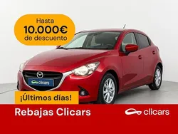 Rojo Usado 2016 Mazda 2 Style Berlina | 11.990 € (Precio justo)