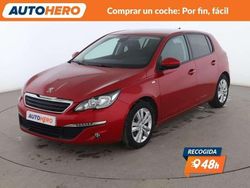 Rojo Usado 2017 Peugeot 308 Style Utilitario | 8599 € (Precio justo)