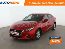 Rojo Usado 2017 Mazda 3 Style Berlina | 15.499 € (Precio justo)