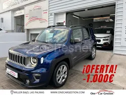 Azul Usado 2018 Jeep Renegade Limited SUV | 14.995 € (Precio justo)