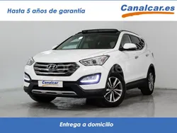 Blanco Usado 2015 Hyundai Santa Fe Style SUV | 18.640 € (Precio justo)